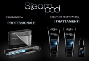 Steampod - prostownica, kremy