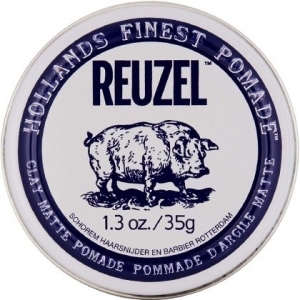 Reuzel Clay Matte Pomade glinka do włosów nadająca matowe wykończenie 35g