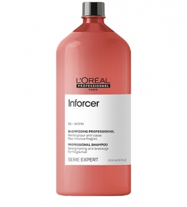 LOREAL INFORCER SZAMPON WZMACNIAJĄCY WŁOSY ŁAMLIWE 1500 ml + pompka
