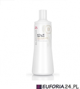 Wella Blondor Freelights, kremowa emulsja do pasemek 6% 9% 12% , oksydant, 1000ml