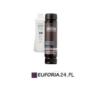 Loreal Homme Cover 5, farba do koloryzacji włosów dla mężczyzn, 1sztx50ml zestaw + oxydant 60ml