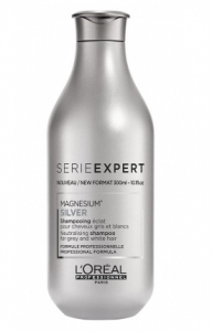 Loreal Silver, szampon do włosów mocno rozjaśnionych lub siwych, 300ml