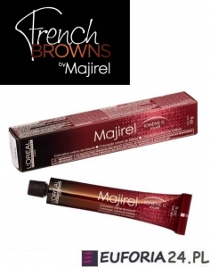 LOREAL MAJIREL FRENCH BROWN farba, kalibracja 3 refleksów w odcieniu 50ml