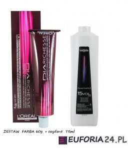 Loreal Dia Richesse, zestaw do koloryzacji: farba50ml + rewelator75ml