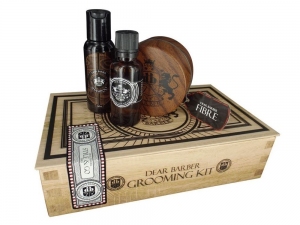 Dear Barber Collection V Style & Go Fibre Set - szampon 50ml+ perfumy 30ml+ pasta 100ml)