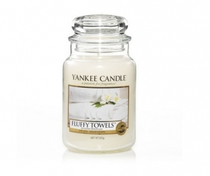 Yankee Candle świeca Classic Large Jar  Fluffy Towels 623g