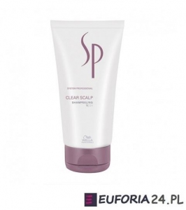 Wella SP Clear Scalp Shampeeling, złuszcza-oczyszcza szampon przeciwłupieżowy, 150ml