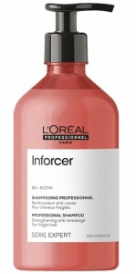 LOREAL INFORCER SZAMPON WZMACNIAJĄCY WŁOSY ŁAMLIWE 500 ml