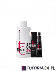 Goldwell Topchic, farba do włosów, zestaw, 60 ml farby + 60 ml oxydant